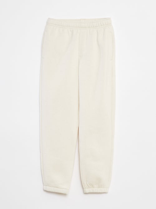 Pack of 2 pairs of sweatshirt fabric joggers - Kiabi