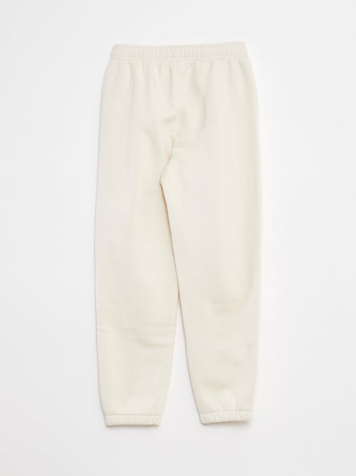 Pack of 2 pairs of sweatshirt fabric joggers - Kiabi