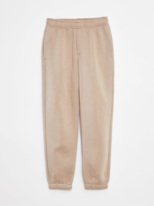 Pack of 2 pairs of sweatshirt fabric joggers - Kiabi