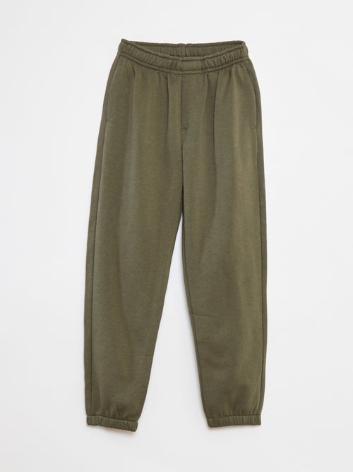 Pack of 2 pairs of sweatshirt fabric joggers - Kiabi