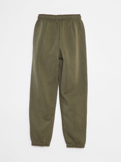 Pack of 2 pairs of sweatshirt fabric joggers - Kiabi