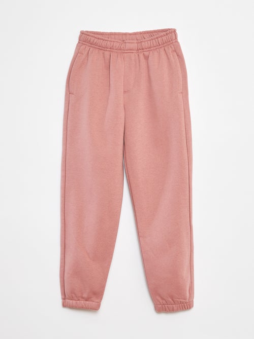 Pack of 2 pairs of sweatshirt fabric joggers - Kiabi