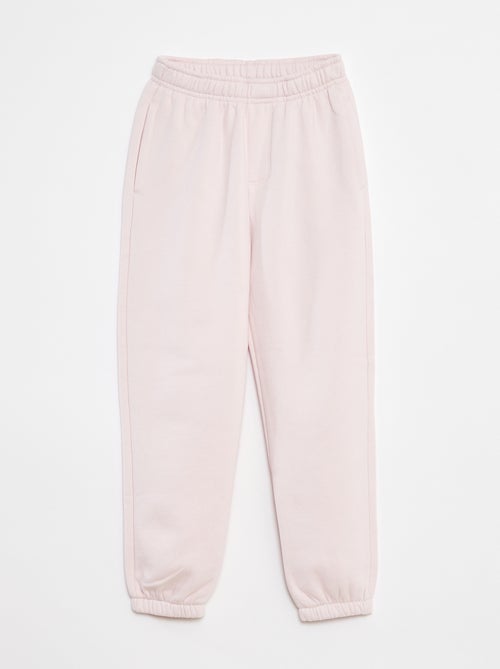 Pack of 2 pairs of sweatshirt fabric joggers - Kiabi