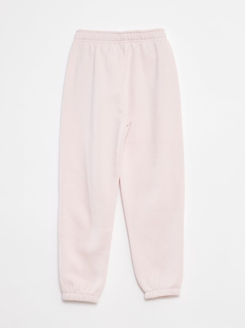 Pack of 2 pairs of sweatshirt fabric joggers - Kiabi