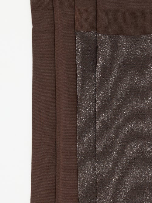Pack of 2 Pairs of Tights - 1 Matte + 1 Shiny - Kiabi