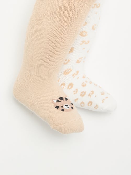 Pack of 2 pairs of tights - Kiabi