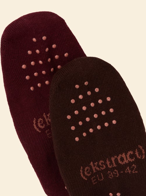 Pack of 2 pairs of yoga ankle socks - (ekstract) - Kiabi