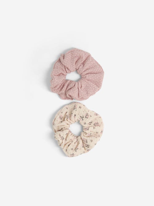 Pack of 2 printed scrunchies - Kiabi