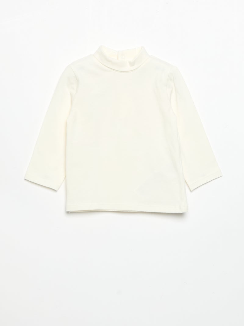 Pack of 2 Roll-Neck Tops Pink - Kiabi