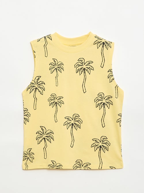 Pack of 2 round-neck tank tops - Kiabi