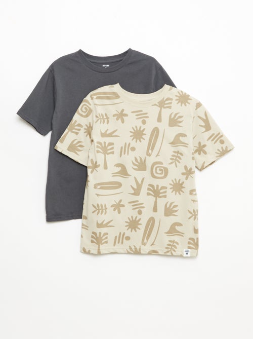 Pack of 2 T-shirts - Kiabi
