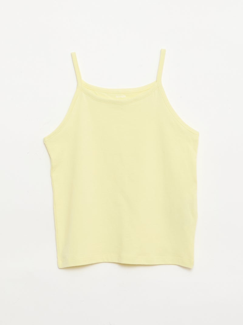 Pack of 2 tank tops Green - Kiabi