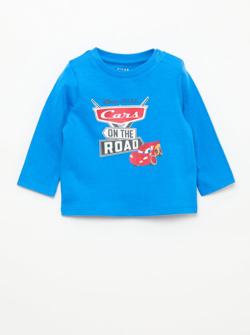 Pack of 3 'Cars' T-shirts White - Kiabi
