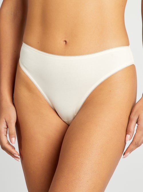 Pack of 3 cotton briefs - Kiabi