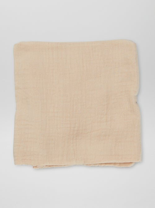 Pack of 3 cotton muslin squares - Kiabi