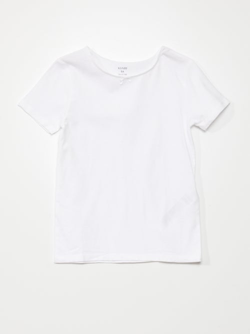 Pack of 3 Cotton Undershirts - Kiabi