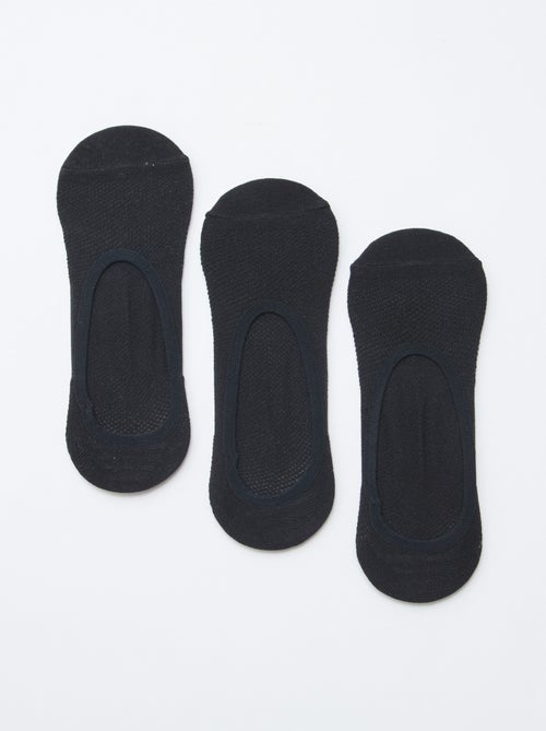 Pack of 3 Invisible Foot Protector Liners - Kiabi