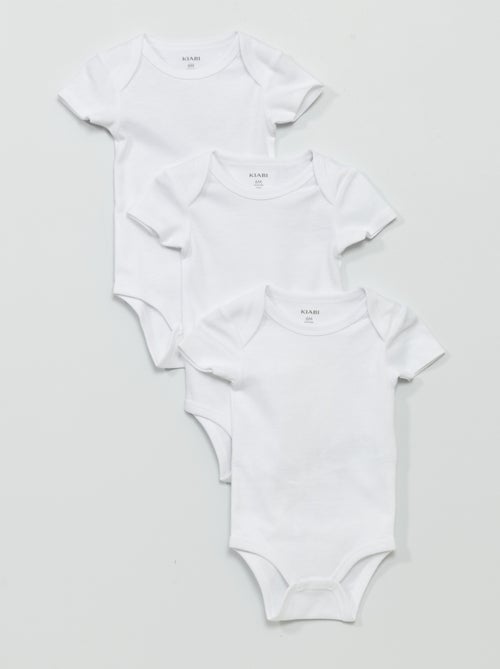 Pack of 3 Jersey Bodysuits - Kiabi