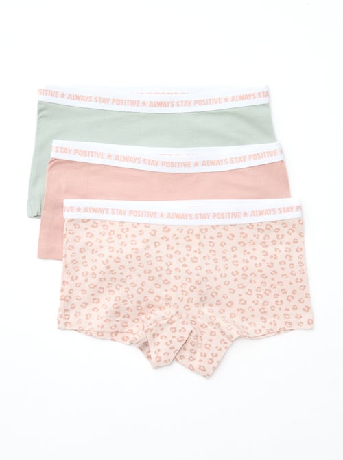 Pack of 3 Jersey Shorties - Kiabi
