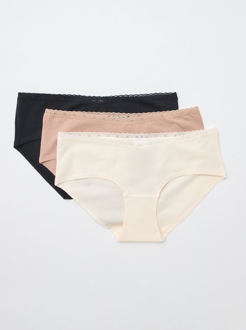 Pack of 3 maternity boy shorts - Kiabi