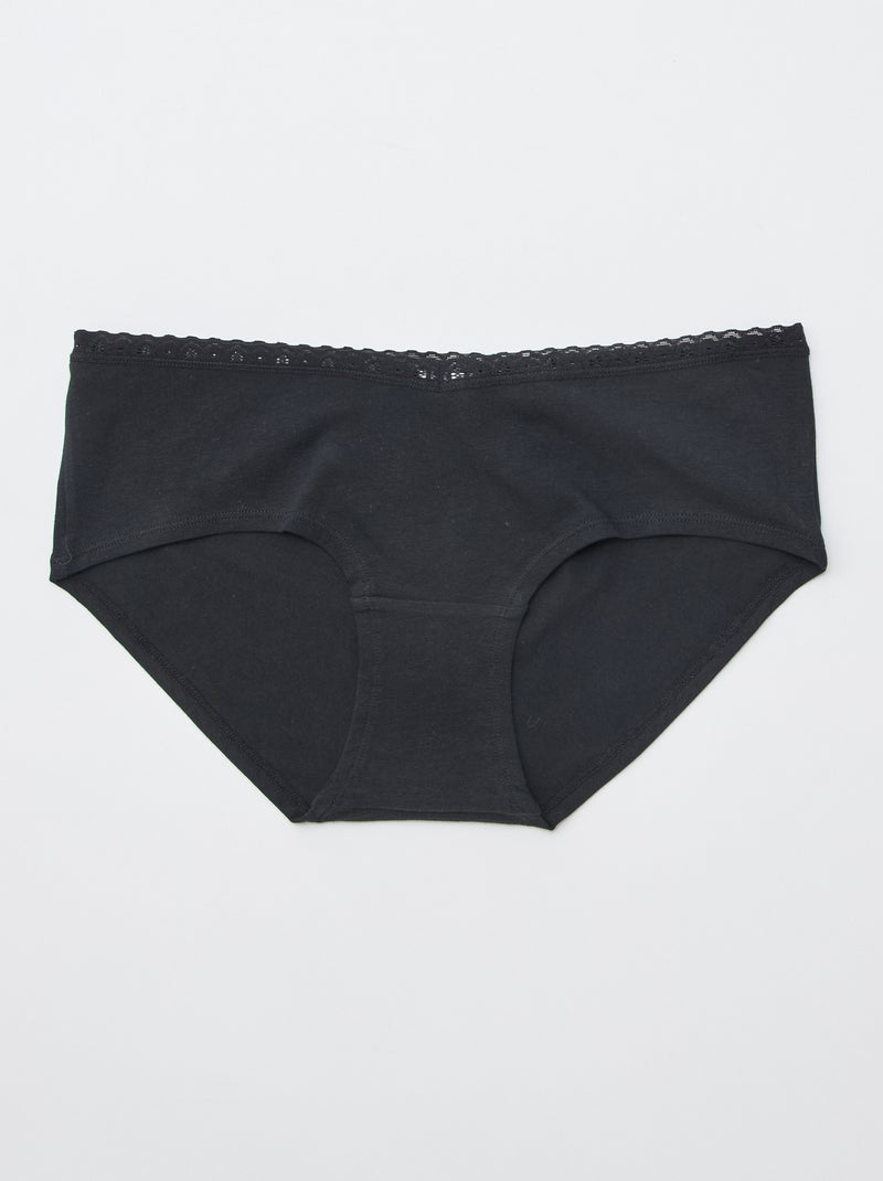 Pack of 3 maternity boy shorts Brown - Kiabi