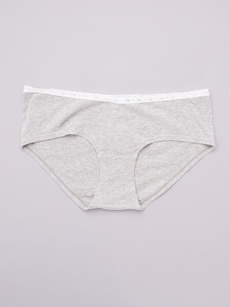 Pack of 3 Maternity Shorts black - Kiabi