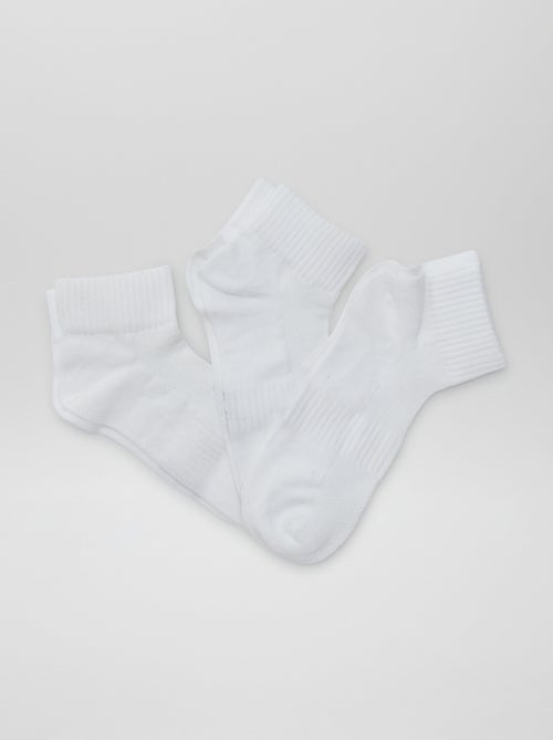 Pack of 3 pairs of sports socks - Kiabi