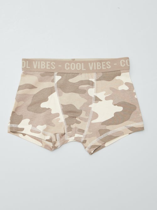 Pack of 3 pairs of stretch boxer shorts - Kiabi