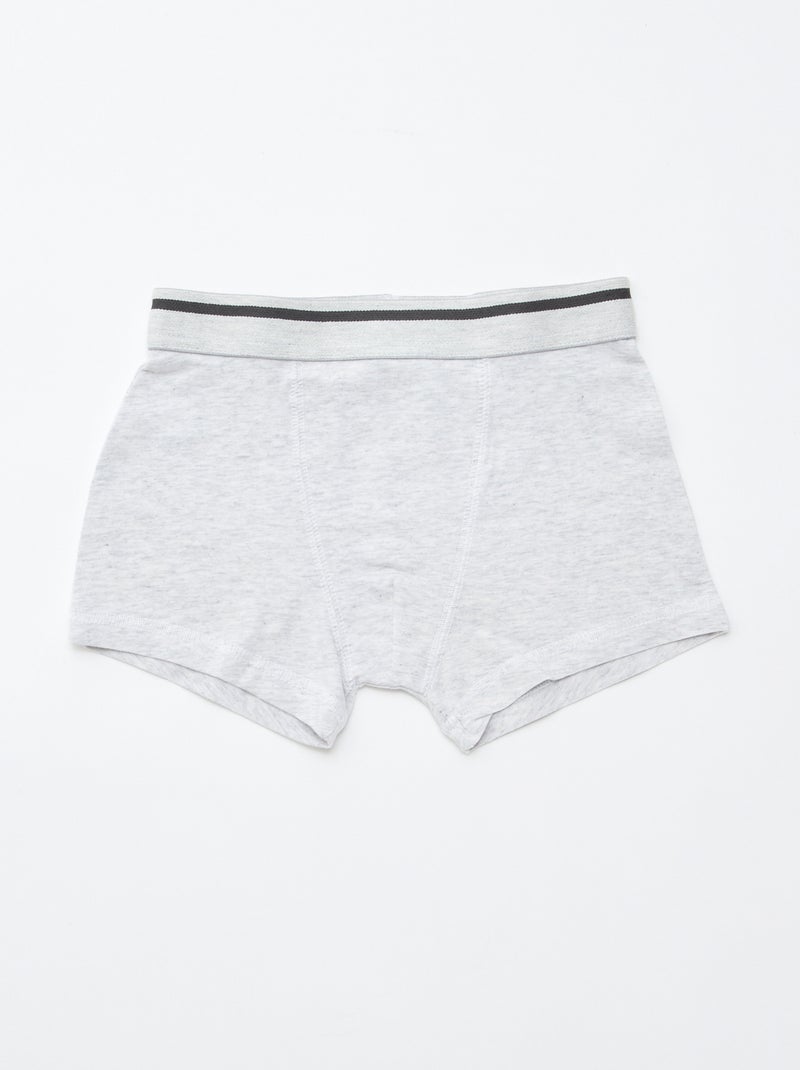 Pack of 3 pairs of stretch boxer shorts Yellow - Kiabi