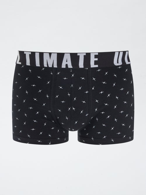 Pack of 3 patterned boxer shorts - Kiabi