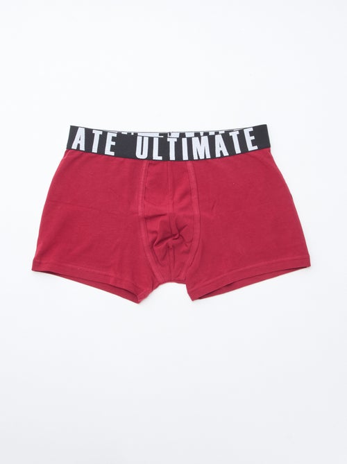 Pack of 3 patterned boxer shorts - Kiabi