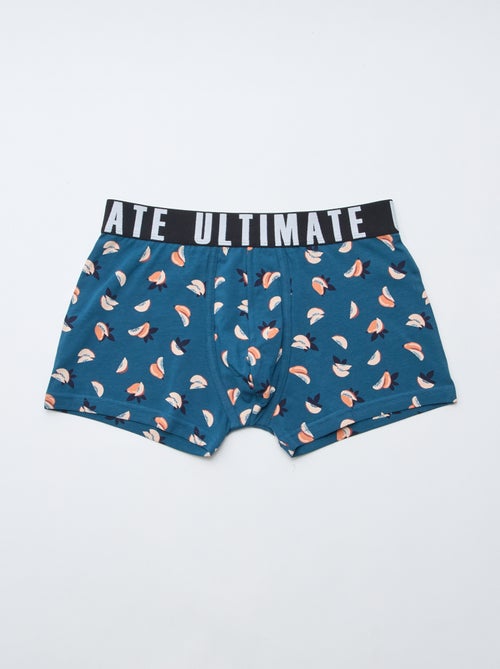 Pack of 3 patterned boxer shorts - Kiabi