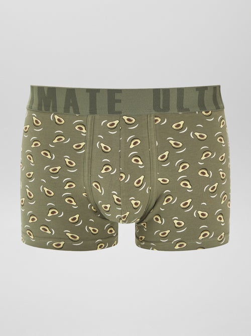 Pack of 3 patterned boxer shorts - Kiabi