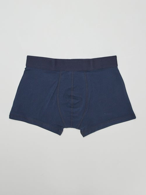 Pack of 3 plain boxers - Kiabi