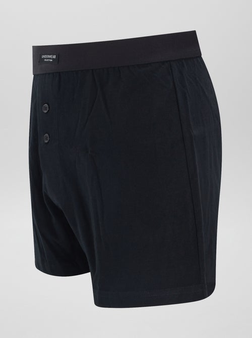Pack of 3 plain boxers - Kiabi