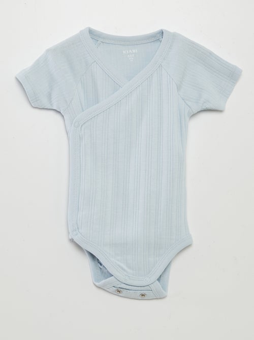 Pack of 3 ribbed bodysuits - Kiabi