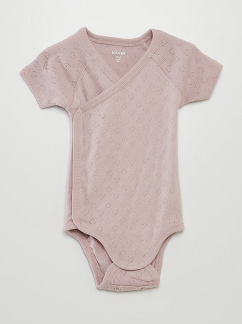 Pack of 3 ribbed bodysuits - Kiabi