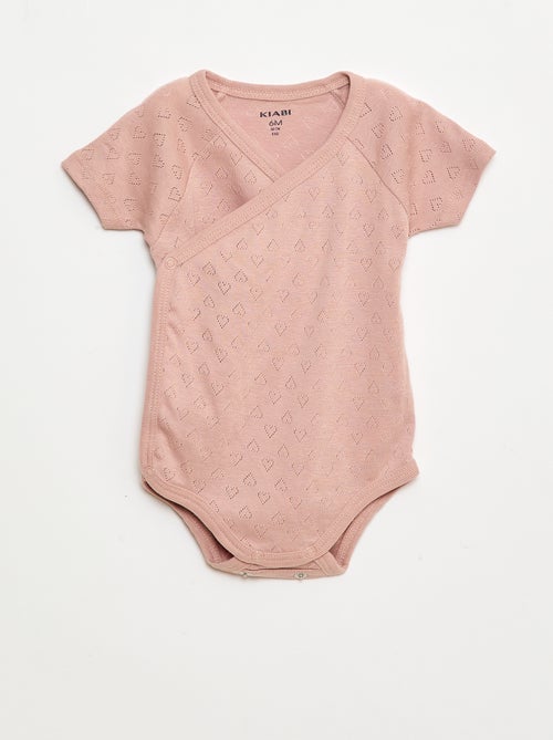 Pack of 3 ribbed bodysuits - Kiabi