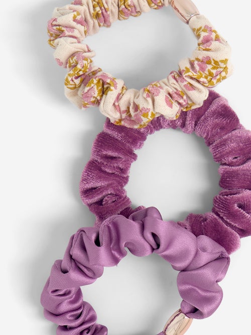 Pack of 3 scrunchies - Kiabi Pack of 3 scrunchies - Kiabi