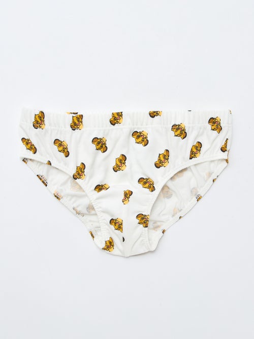 Pack of 3 \'Simba\' cotton briefs - Kiabi