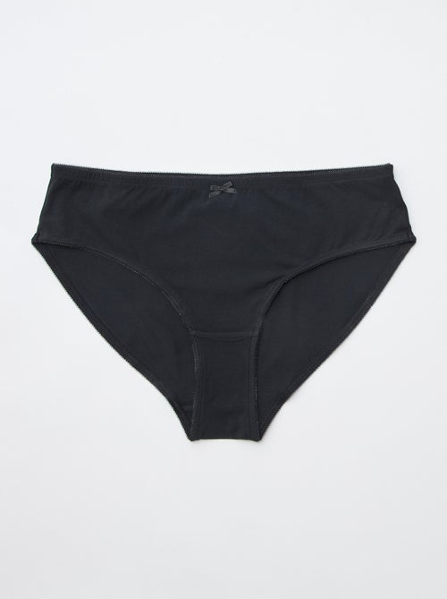 Pack of 3 stretch cotton briefs - Kiabi