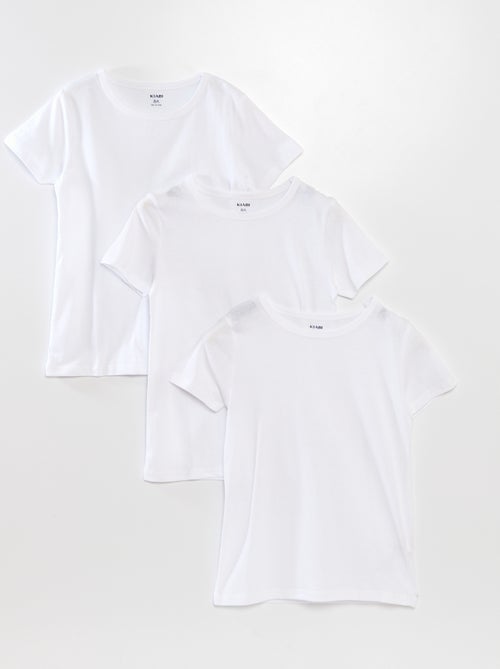 Pack of 3 Undershirts - Kiabi