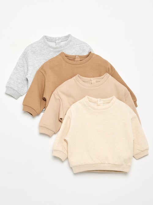Pack of 4 Oversized Sweatshirts - Kiabi