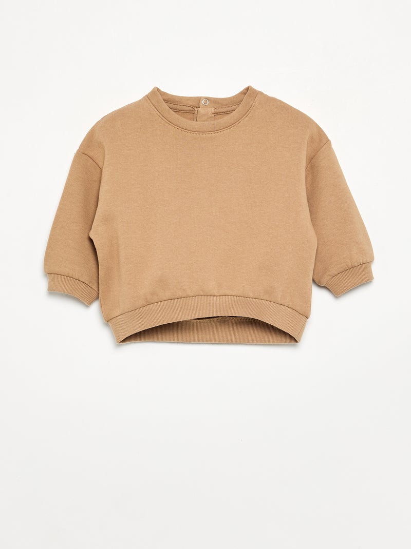 Pack of 4 Oversized Sweatshirts Beige - Kiabi