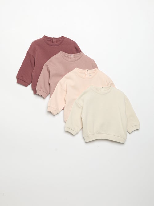 Pack of 4 Oversized Sweatshirts - Kiabi