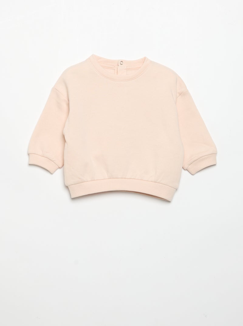 Pack of 4 Oversized Sweatshirts Pink - Kiabi