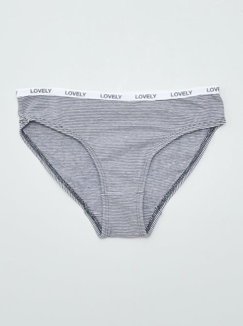 Pack of 4 Printed Panties - Kiabi
