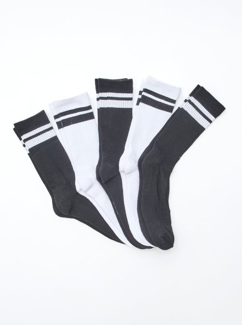 Pack of 5 pairs of socks - Kiabi