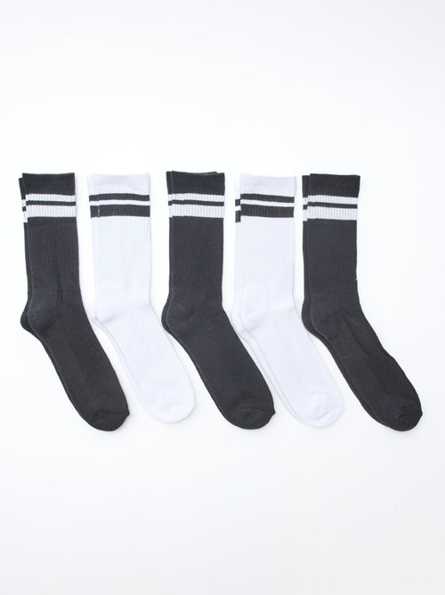 Pack of 5 pairs of socks - Kiabi