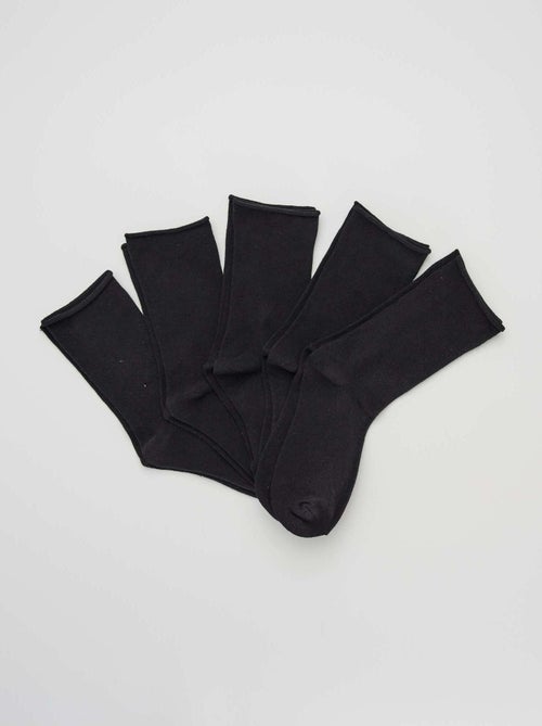 Pack of 5 pairs of socks - Kiabi